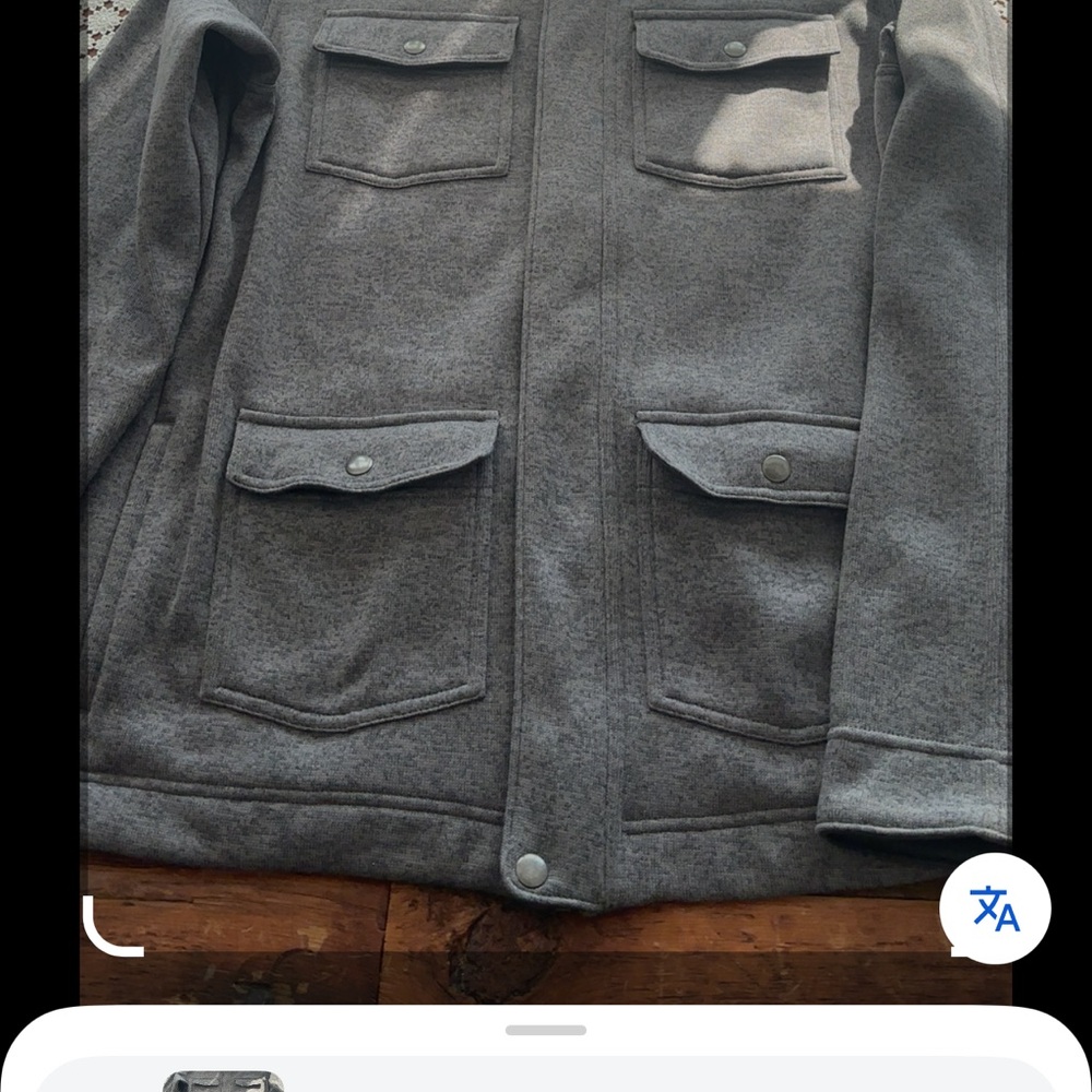 Men's Patagonia Better Sweater Fleece Field Jacket In Heather Grey. Size L